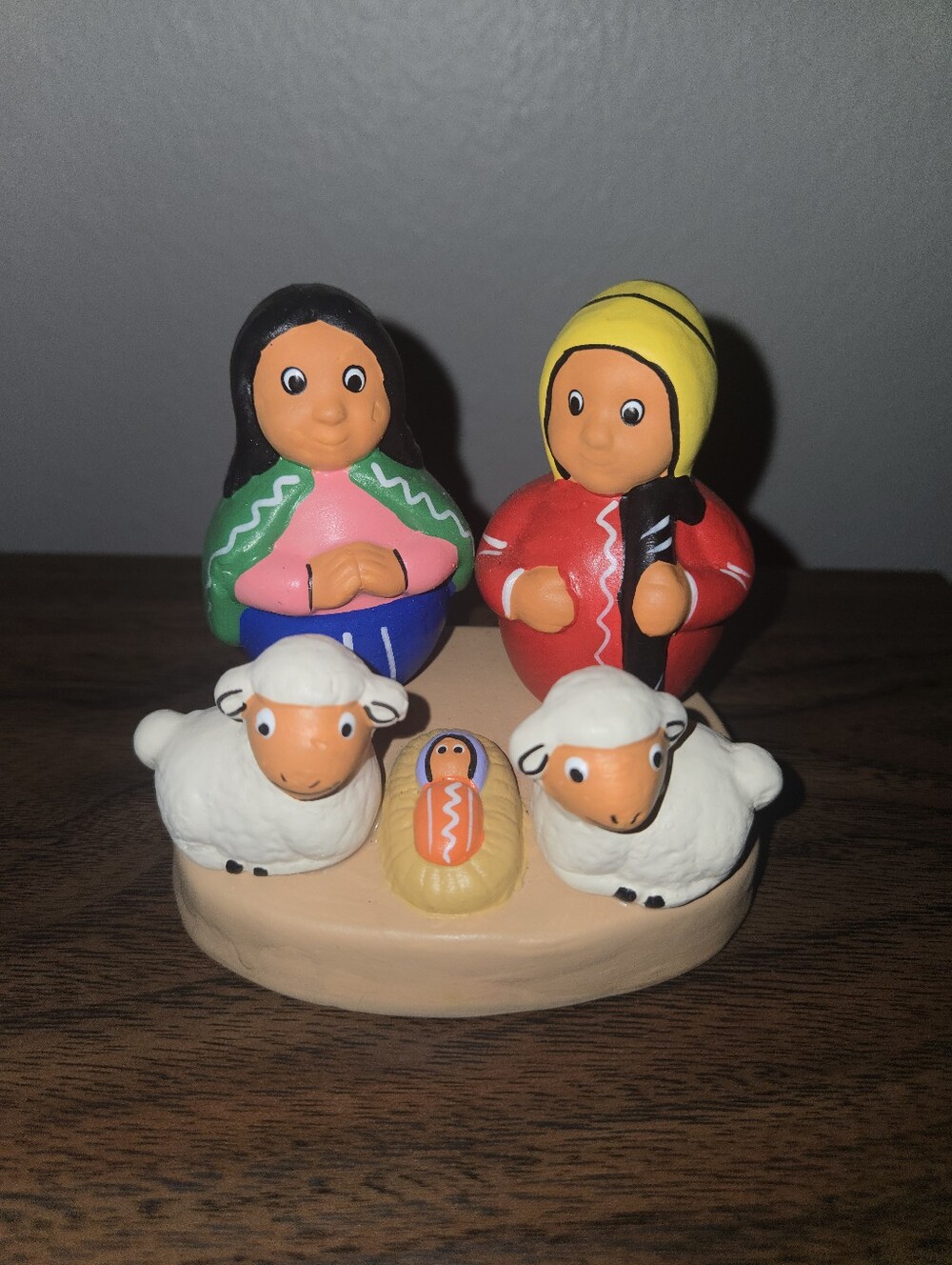 Handmade Ceramic In Peru Nativity Set - Picture 16 of 16